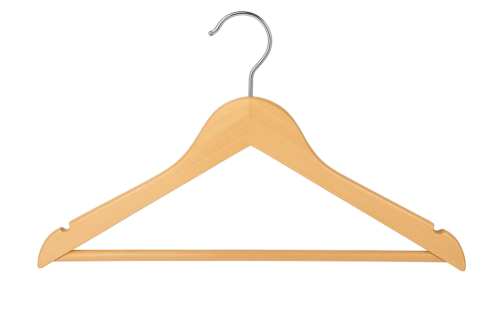 [PE1508] Hanger Wooden - Natural Wood